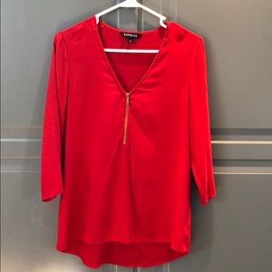 Express Zipper Blouse